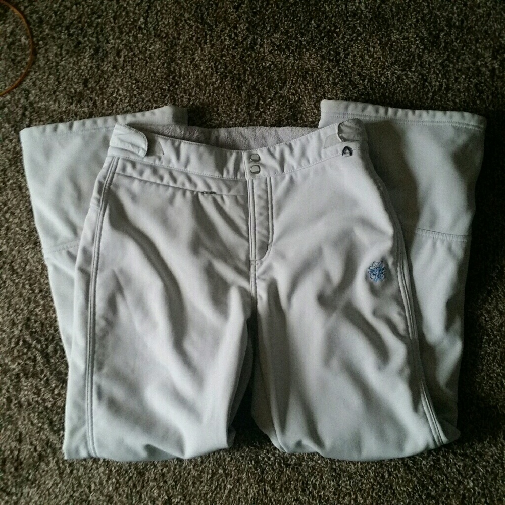 LL Bean grey snow ski snowboard pants size large